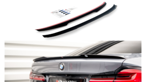 Spoiler Cap BMW 5 G30 v.2 Läikiv must