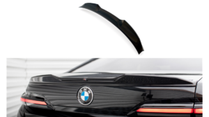 Spoiler Cap BMW 7 G70 M-Pack 3D Läikiv must