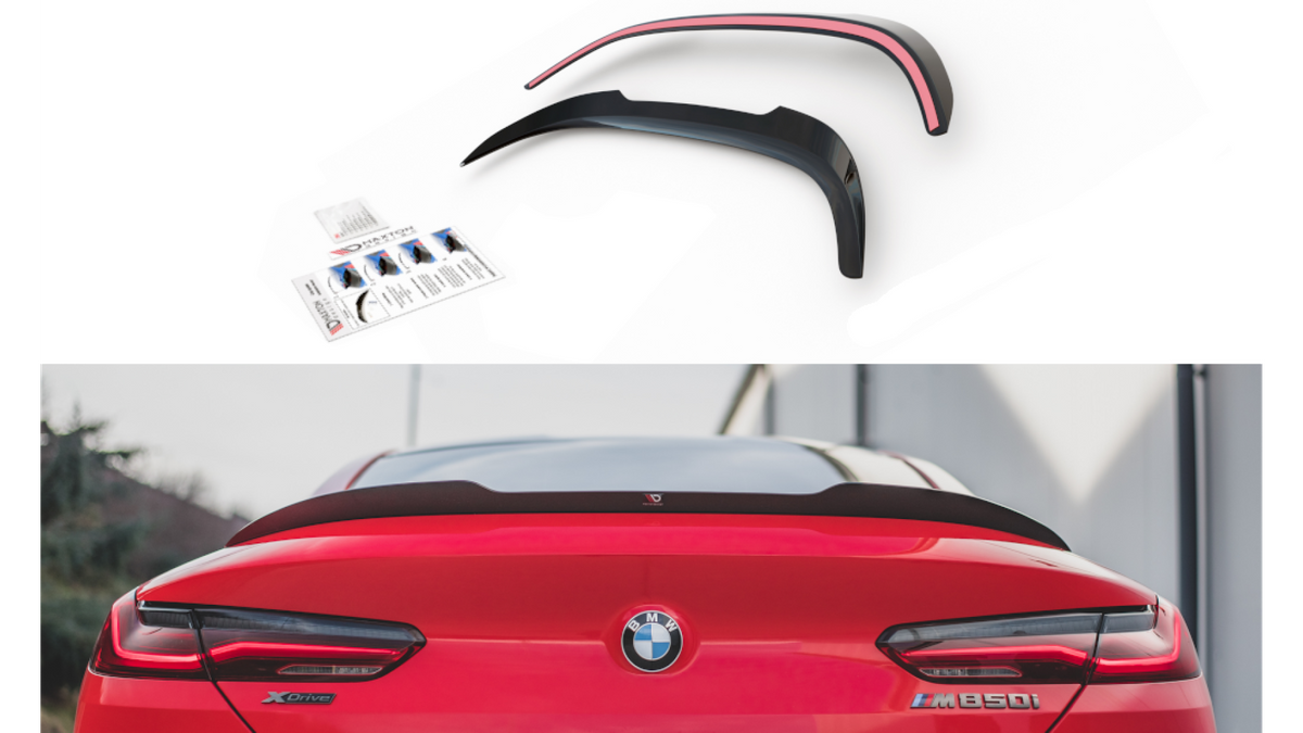 Spoiler Cap BMW 8 G15 Läikiv must