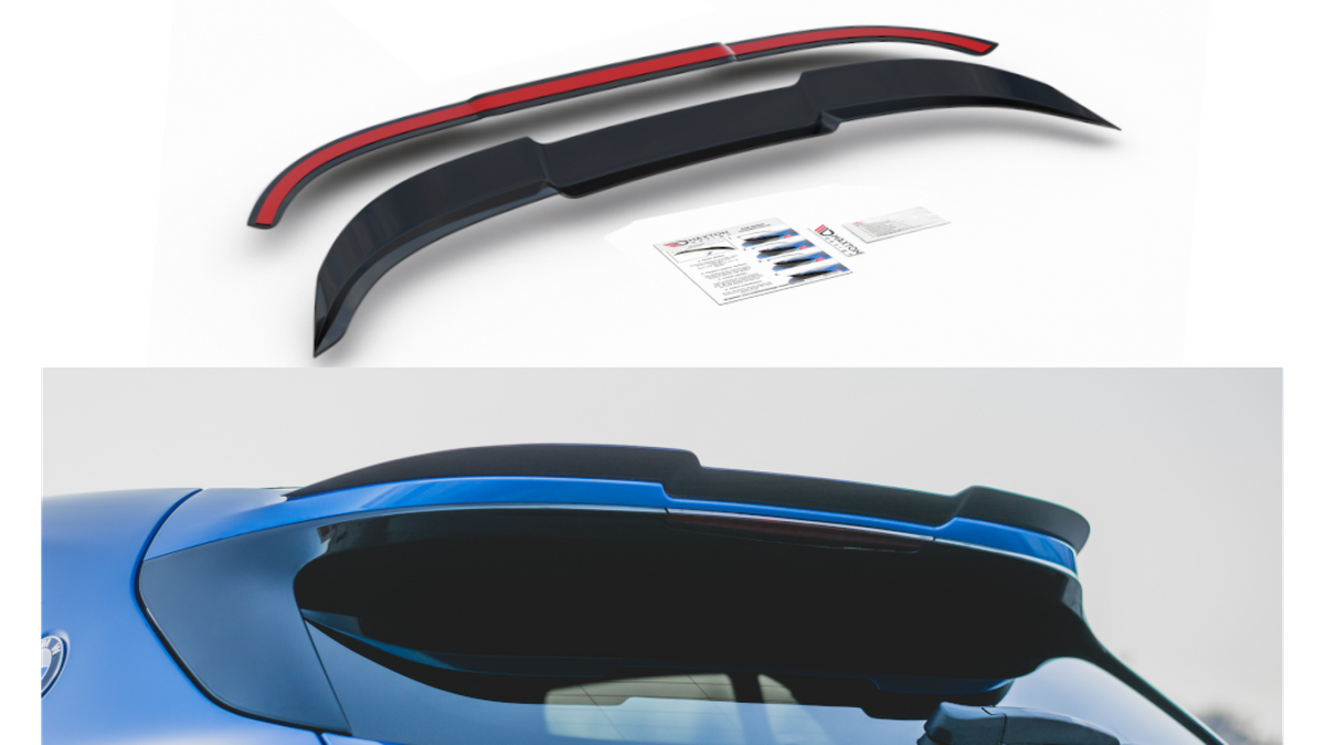Spoiler Cap BMW X2 F39 M-Pack Läikiv must