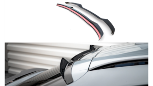 Spoiler Cap BMW X4 G02 Facelift M-Pack v.2 Läikiv must