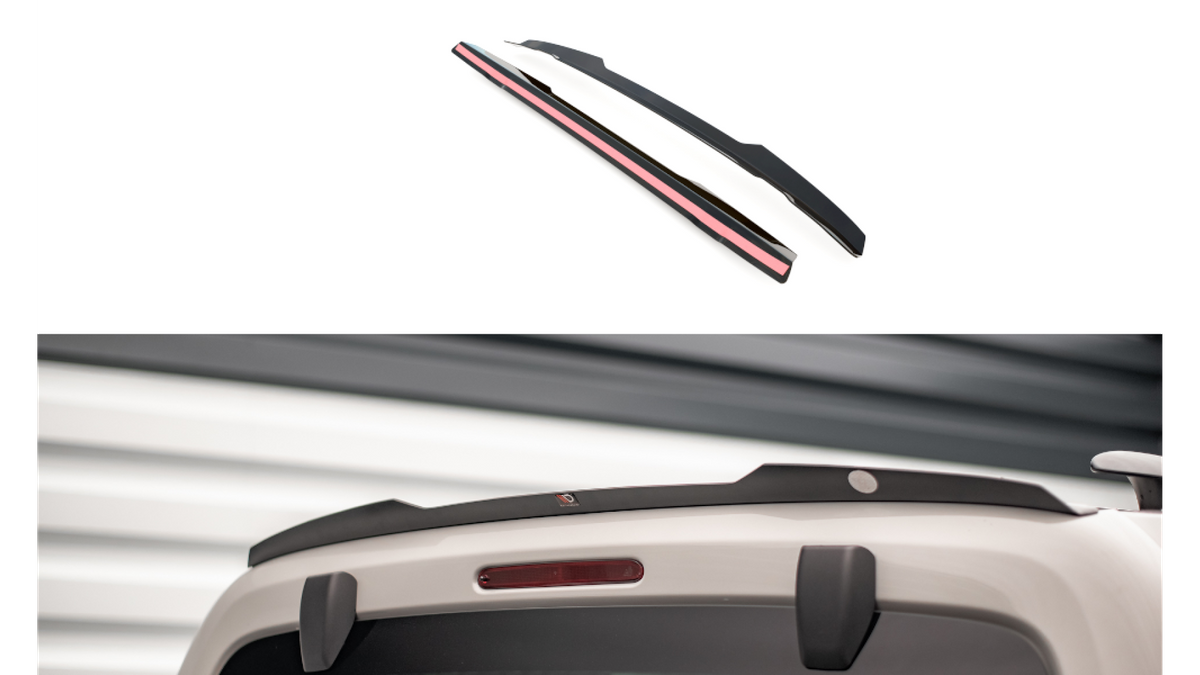 Spoiler Cap Citroen Berlingo III Läikiv must