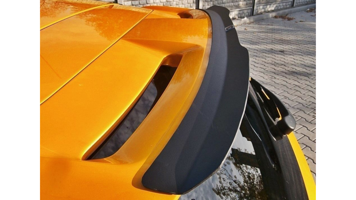 Spoiler Cap Ford Focus III ST / ST Facelift Läikiv must