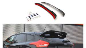 Spoiler Cap Ford Focus ST-Line III Facelift Läikiv must