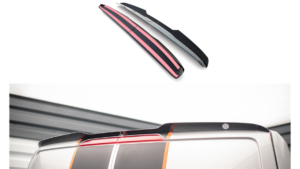 Spoiler Cap Ford Transit Custom I Läikiv must