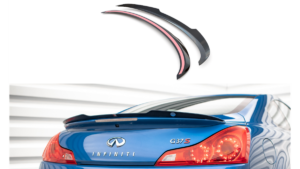 Spoiler Cap Infiniti G37 Läikiv must