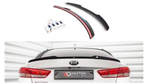 Spoiler Cap Kia Optima IV Läikiv must