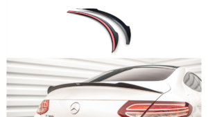 Spoiler Cap Mercedes-Benz C W205 AMG-LINE tagumine Läikiv must
