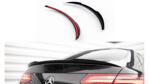 Spoiler Cap Mercedes-Benz E W213 (C238) 53 AMG Läikiv must