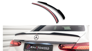 Spoiler Cap Mercedes-Benz E W213 Facelift Läikiv must
