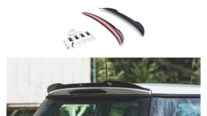 Spoiler Cap Mini Cooper One R50 Läikiv must