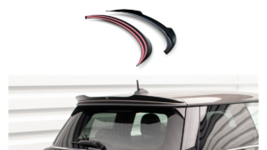 Spoiler Cap Mini Cooper S F56 Facelift Läikiv must