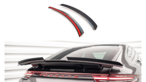 Spoiler Cap Porsche Panamera GTS Panamera E-Hybrid Panamera Turbo S E-Hybrid 971 Läikiv must