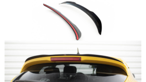 Spoiler Cap Renault Megane III RS Trophy RS Cup Läikiv must