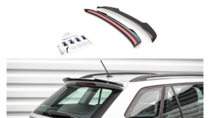 Spoiler Cap Skoda Fabia III Combi Läikiv must