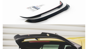 Spoiler Cap Volkswagen Golf 8 R-Performance GTI Clubsport v.1 Läikiv must