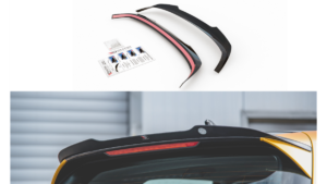 Spoiler Cap Volkswagen Golf 8 v.2 Läikiv must