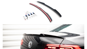 Spoiler Cap Volkswagen Passat B8 Facelift R-Line Läikiv must