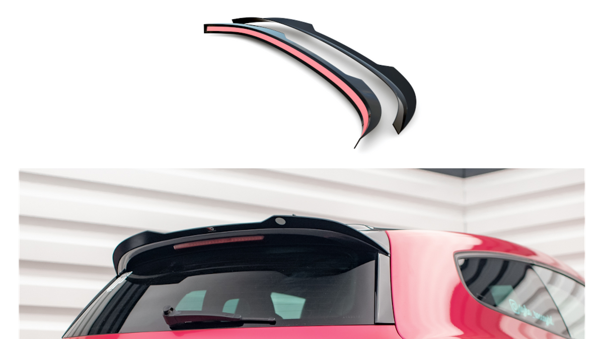 Spoiler Cap Volkswagen Scirocco III v.2 Läikiv must