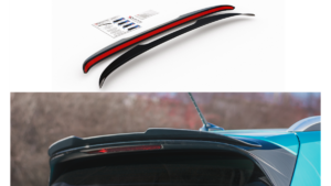 Spoiler Cap Volkswagen T-Cross Läikiv must