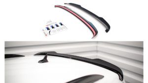 Spoiler Cap Volkswagen Tiguan II Läikiv must