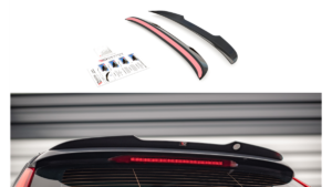 Spoiler Cap Volvo V90 II Läikiv must