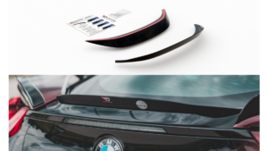 Spoiler Cap BMW i8 I12 keskosa Läikiv must