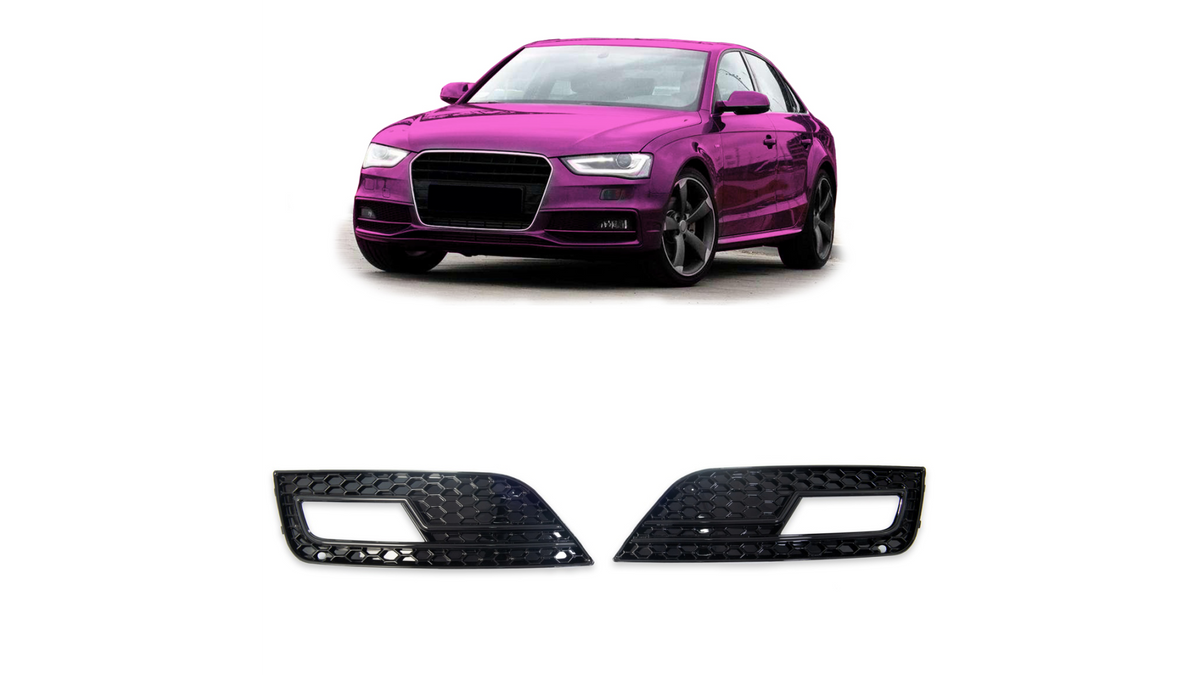 Udutule katted Audi A4 B8 Facelift läikiv must