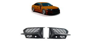 Udutule katted Audi A6 C8 läikiv must