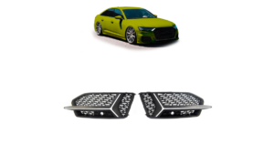 Udutule katted Audi A6 C8 hõbedane