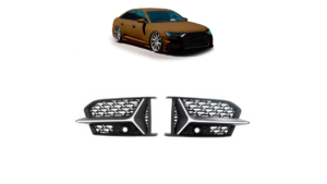 Udutule katted Audi A6 C8 hõbedane