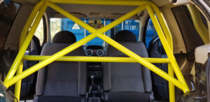 Polditav poolturvapuur Citroen C2 VTS punane