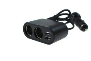 Autolaadija toiteadapter 12-24V + 2xUSB 2.1A
