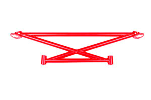 Xbrace Strut bar BMW 3 E36 Coupe punane