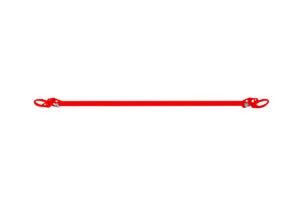 reguleeritav Tagumine ülemine Strut bar BMW 3 E46 punane