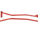 Strut bar BMW 3 E46 Tagumine alumine punane Steel