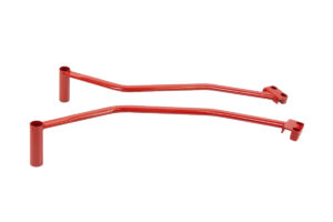 Strut bar BMW 3 E46 Tagumine alumine punane Steel