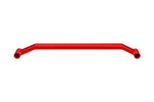Eesmine alumine Strut bar Fiat Seicento Cinquecento SC CC punane