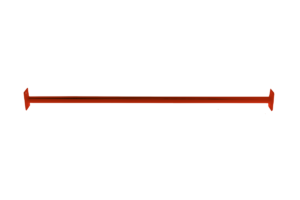 Tagumine ülemine Strut bar Fiat Seicento Cinquecento SC CC punane