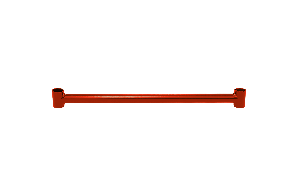 Tagumine alumine Strut bar Honda Civic VI punane