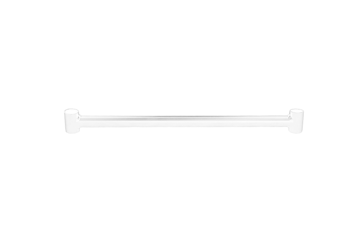 Tagumine alumine Strut bar Honda Civic VI valge