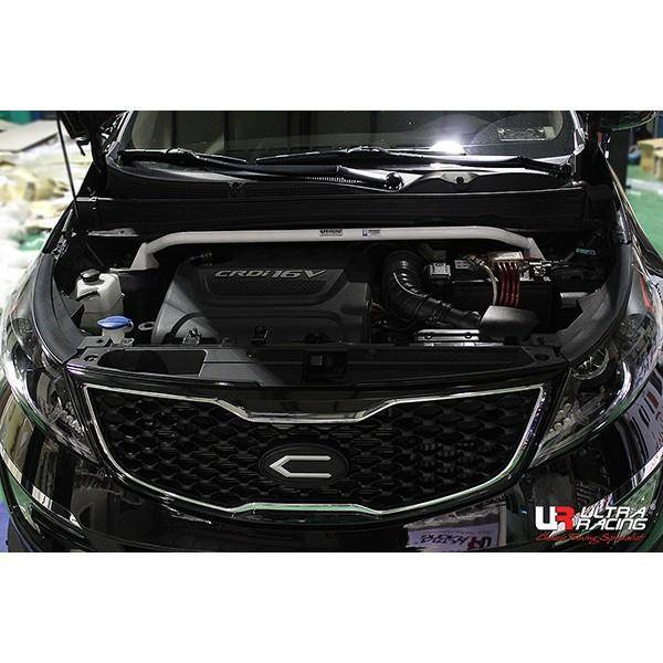 Kia Sportage 14+ UltraRacing 2-punkti eesmine ülemine Strut bar