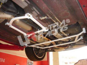 Mazda RX-8 UltraRacing 4-punkti mid alumine Strutbar/Brace