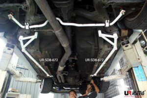 Nissan S13 89-94 UltraRacing 2x 4-punkti /Floor Bars