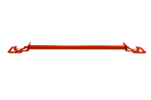 Tagumine behind bumper Strut bar Toyota GR Yaris GR Four punane