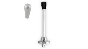 Shortshifter BMW E30 E34 New Version - Pikk hõbedane  nupp
