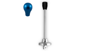 Shortshifter BMW E36 New Version / Lühike sinine Alumiinium Nupp