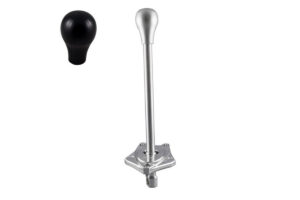 Shortshifter BMW E90 E82 lühike must nupp alumiinium