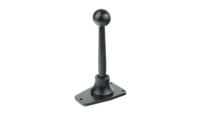 Adjustable short shifter BMW E81/E82/E87/E88 E90/E91/E92/E93 - mounting to the body (knob: black - round)