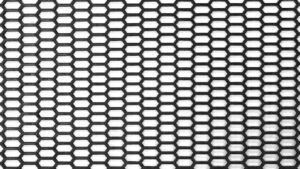 ABS mesh grill Honey Comb must 120*40cm 20x8mm